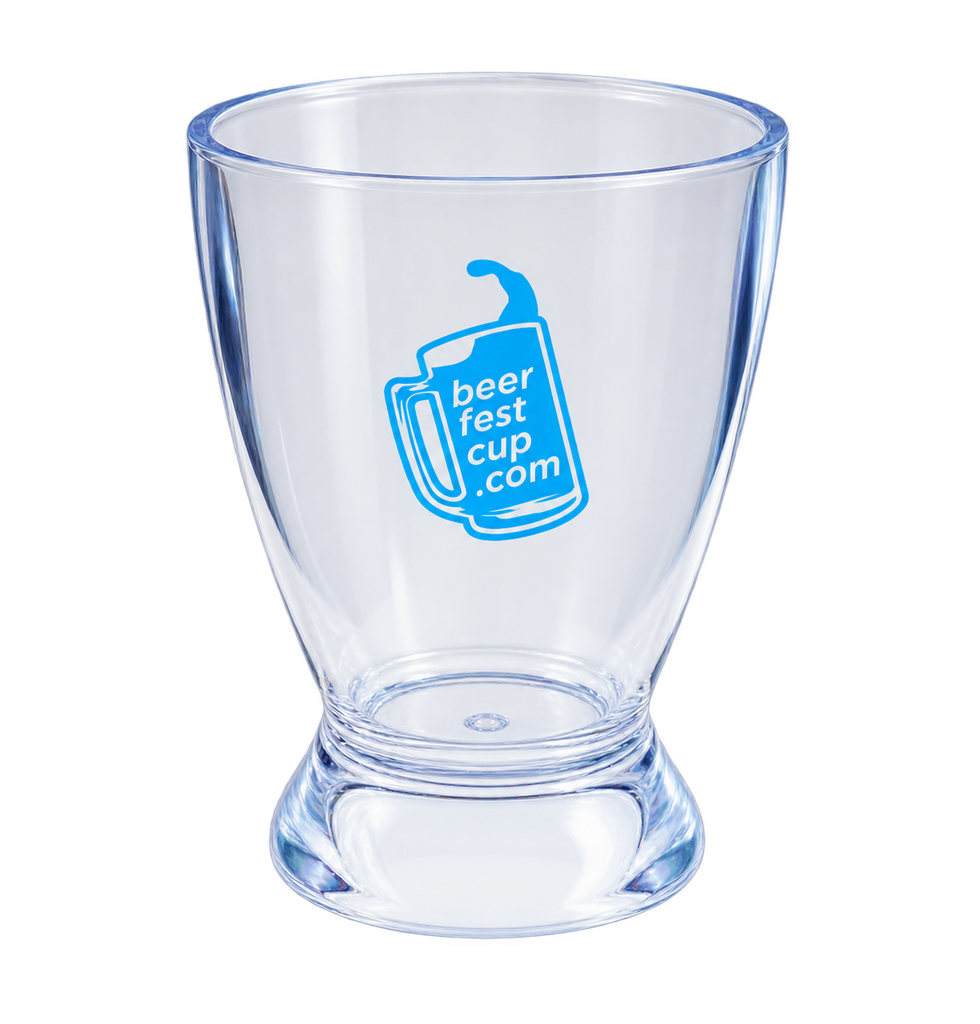 Custom 4 oz. Plastic Pilsner Tasting Cup