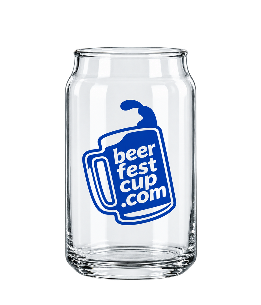 Custom 5 oz. Libbey can beer tasting glass