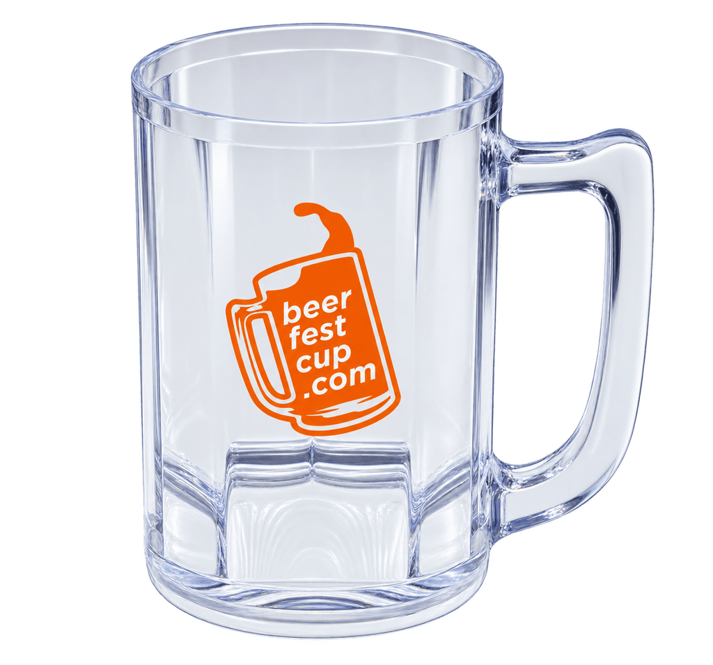 Custom 5 oz. Plastic Beer Mug Tasting Cup