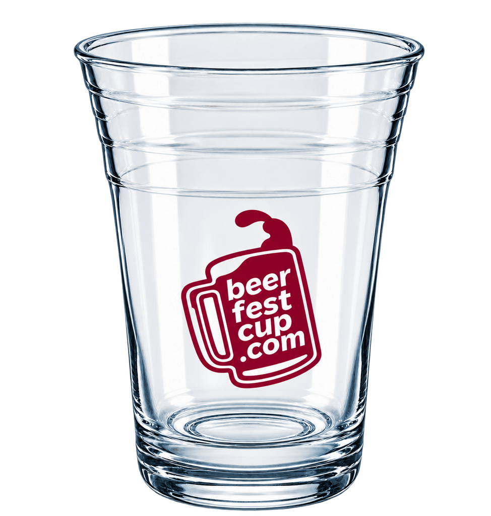 Custom 5.25 oz. party beer tasting glass